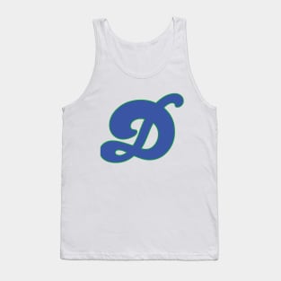 Big D (Script) Tank Top